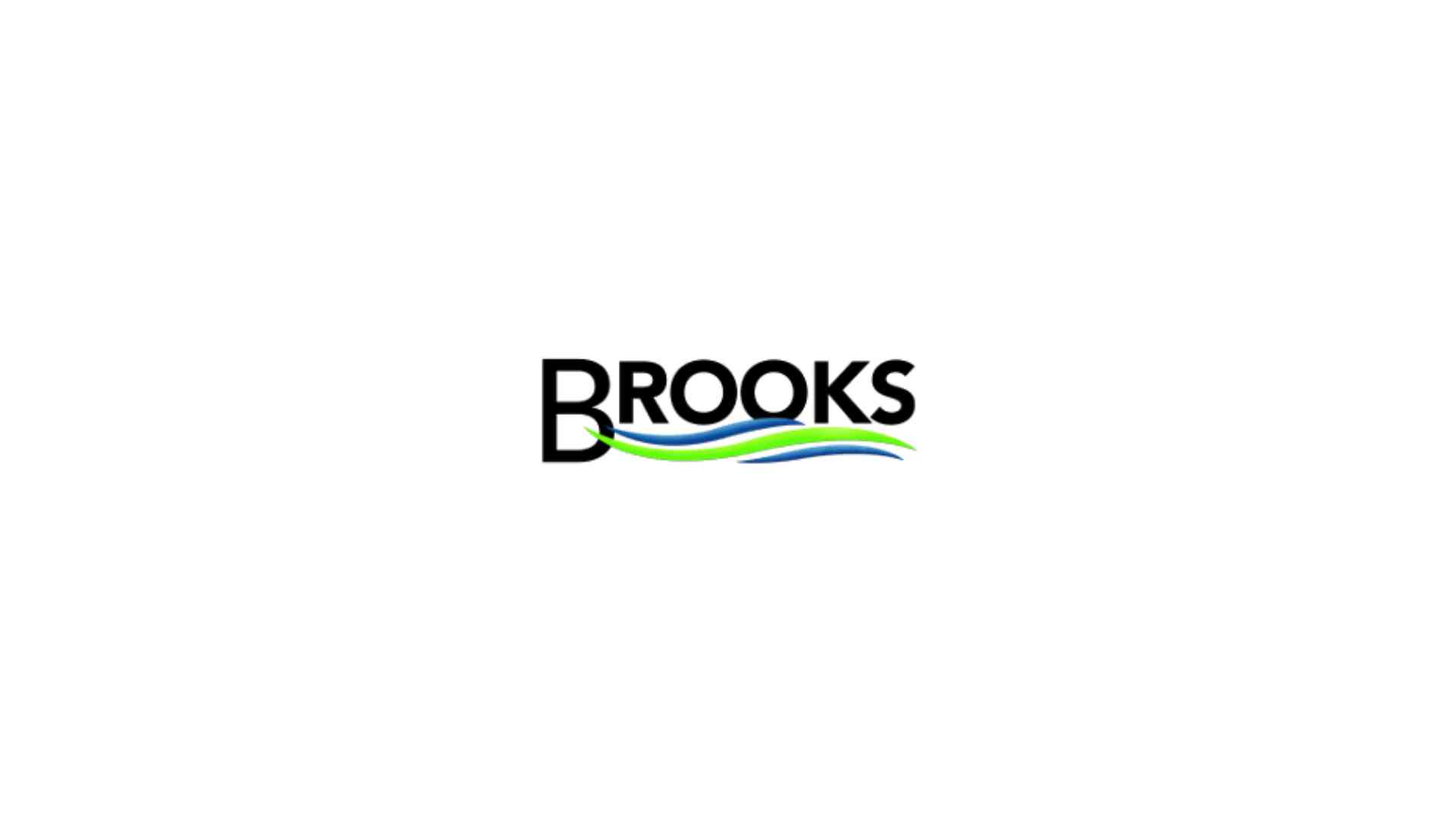 logo for brooks