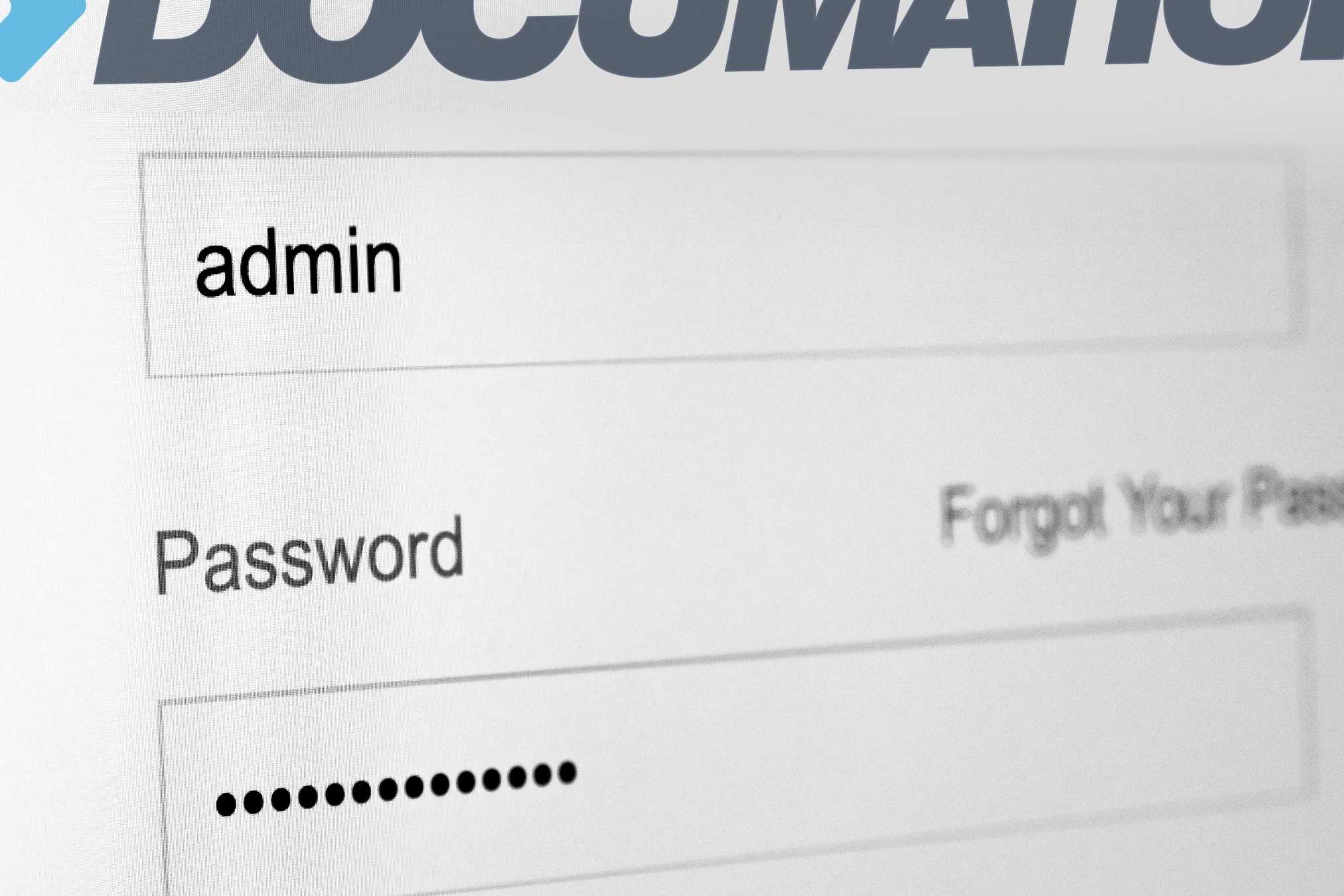 Close_up_admin_password_login_screen